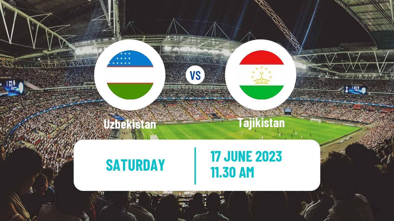 Soccer CAFA Nations Cup Uzbekistan - Tajikistan