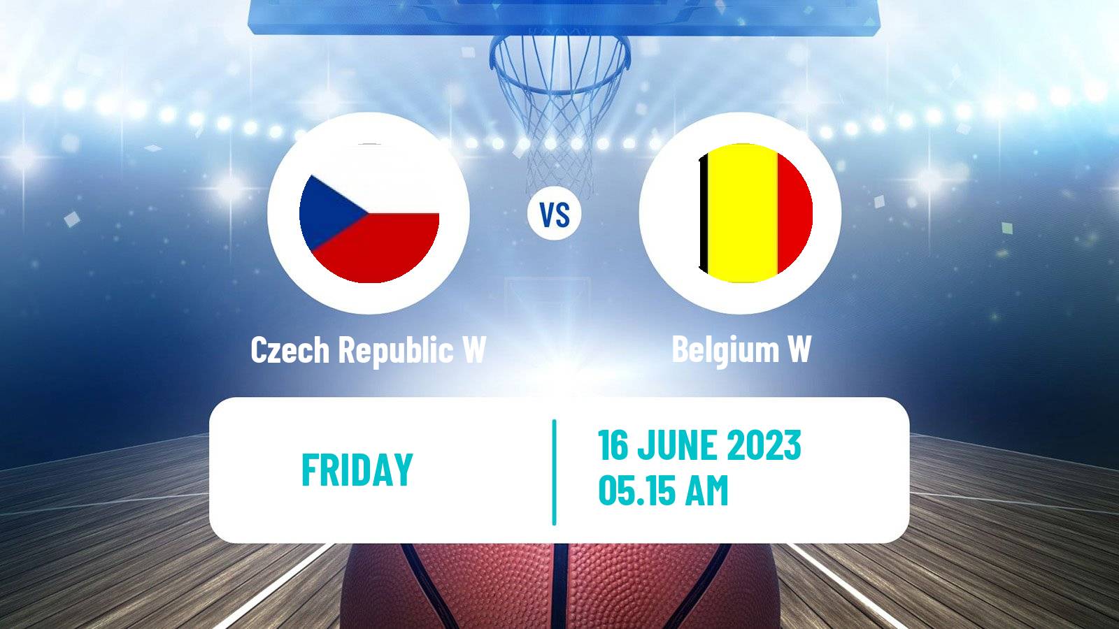 Basketball EuroBasket Women Czech Republic W - Belgium W