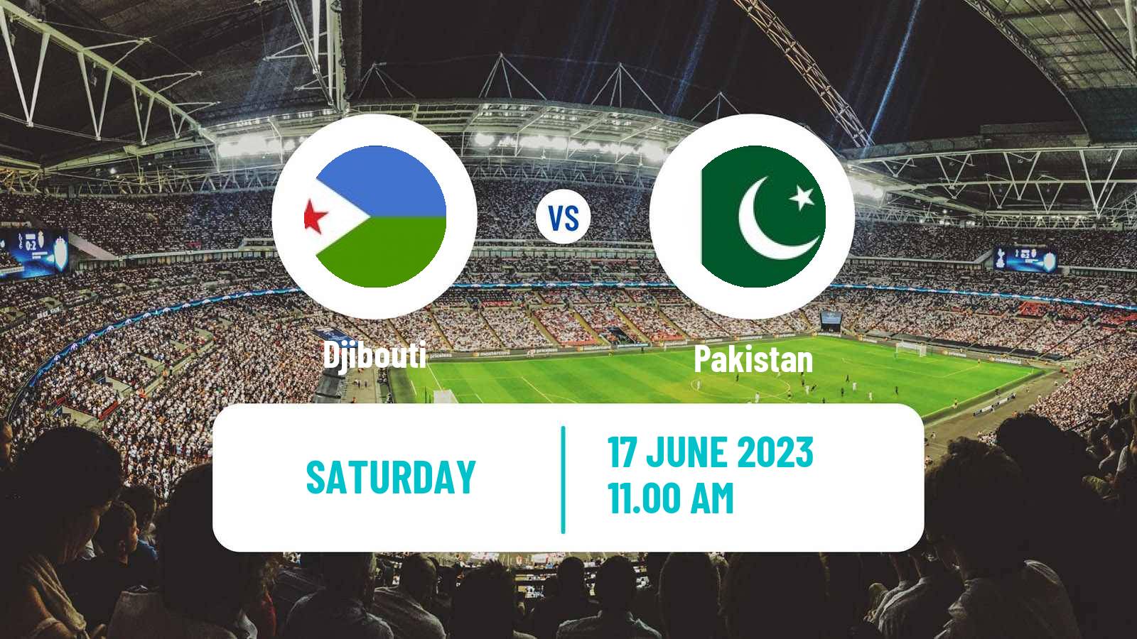 Soccer Friendly Djibouti - Pakistan