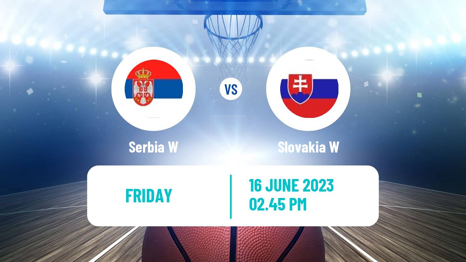 Basketball EuroBasket Women Serbia W - Slovakia W