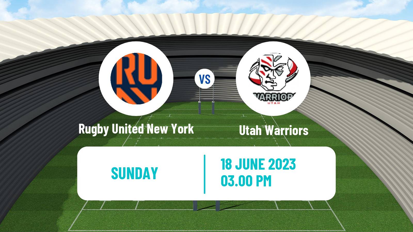Rugby union USA Major League Rugby Rugby United New York - Utah Warriors