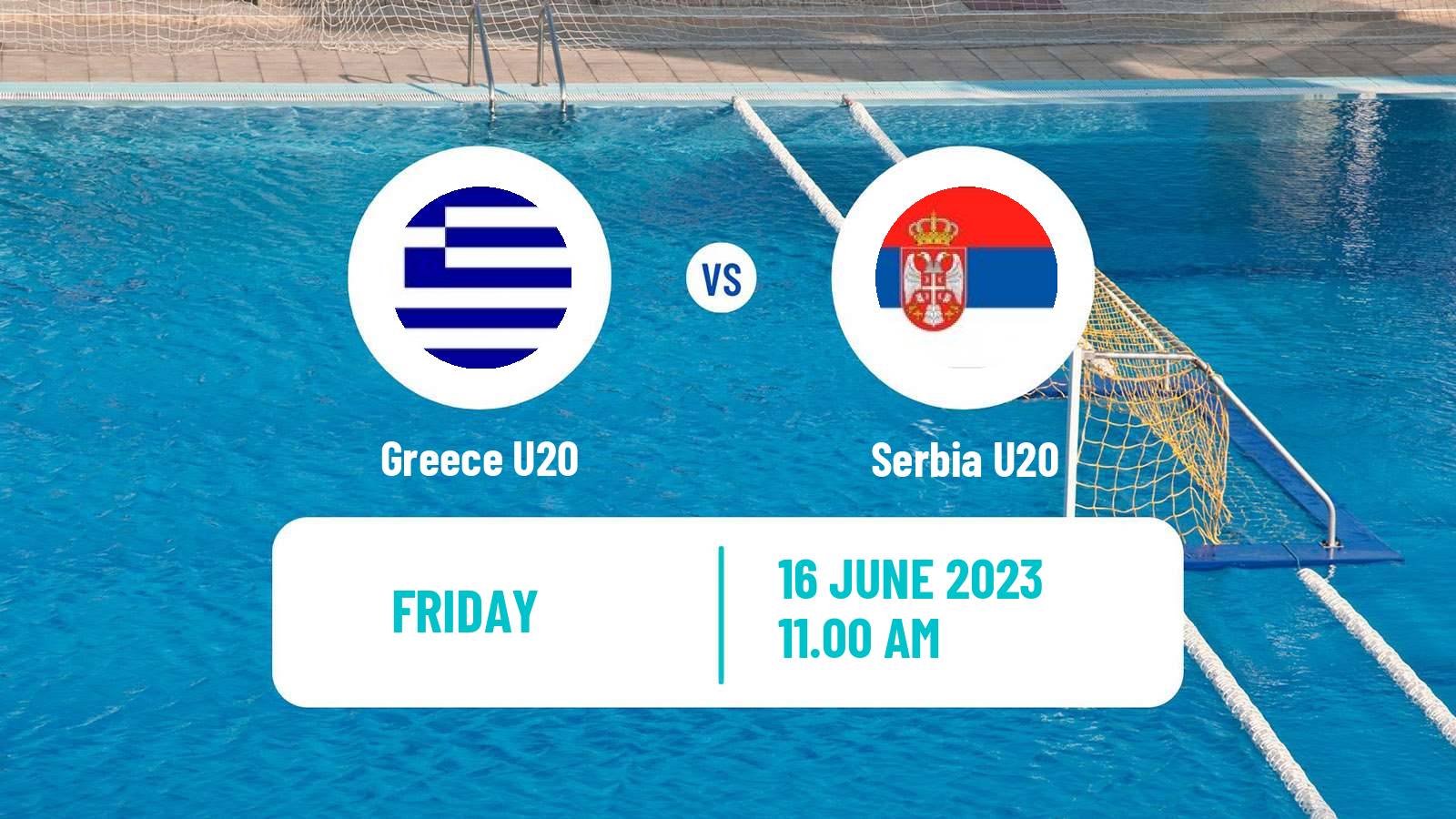 Water polo World Championship Water Polo U20 Greece U20 - Serbia U20