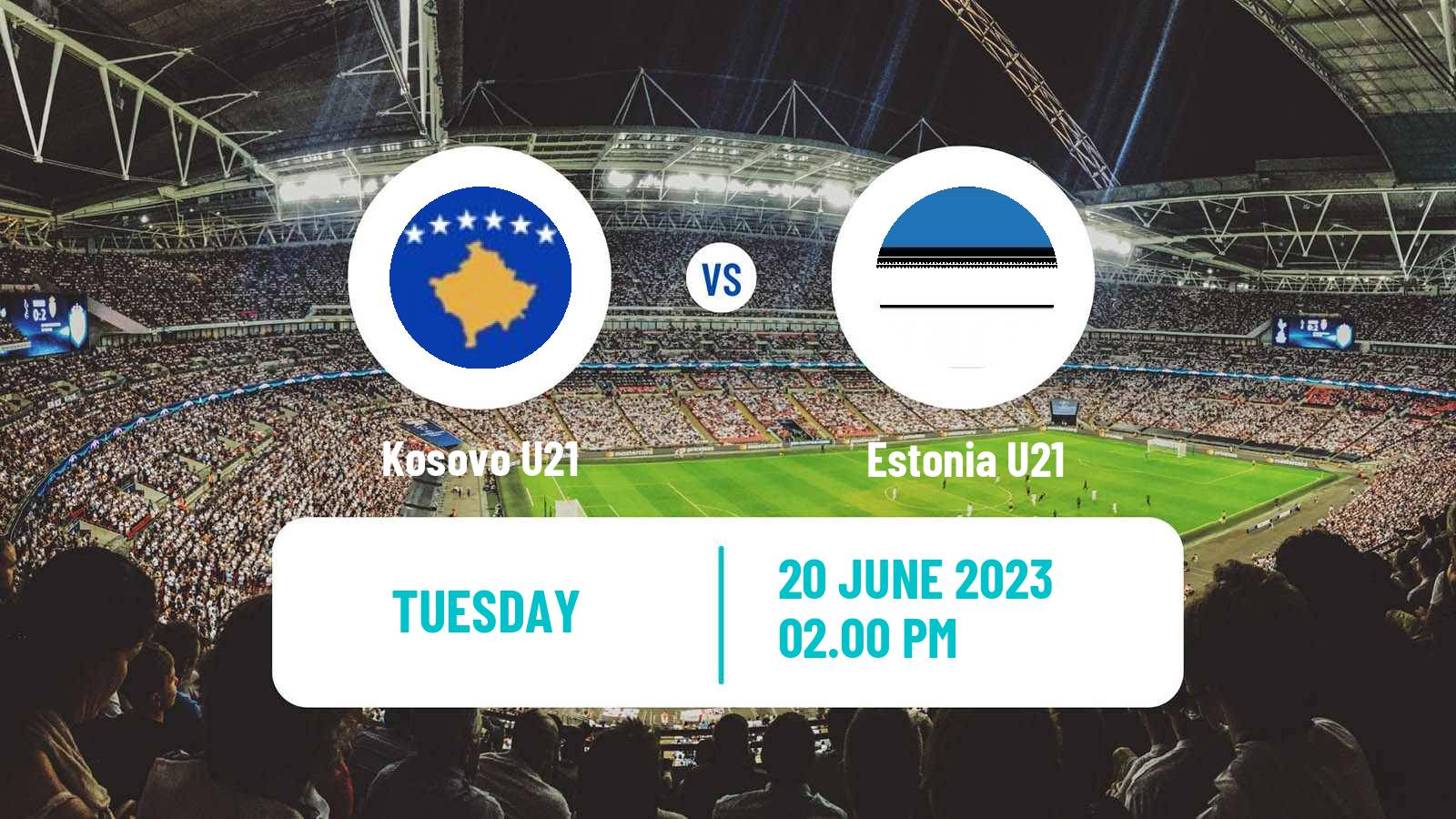 Soccer UEFA Euro U21 Kosovo U21 - Estonia U21
