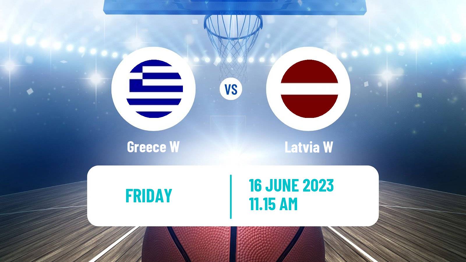 Basketball EuroBasket Women Greece W - Latvia W