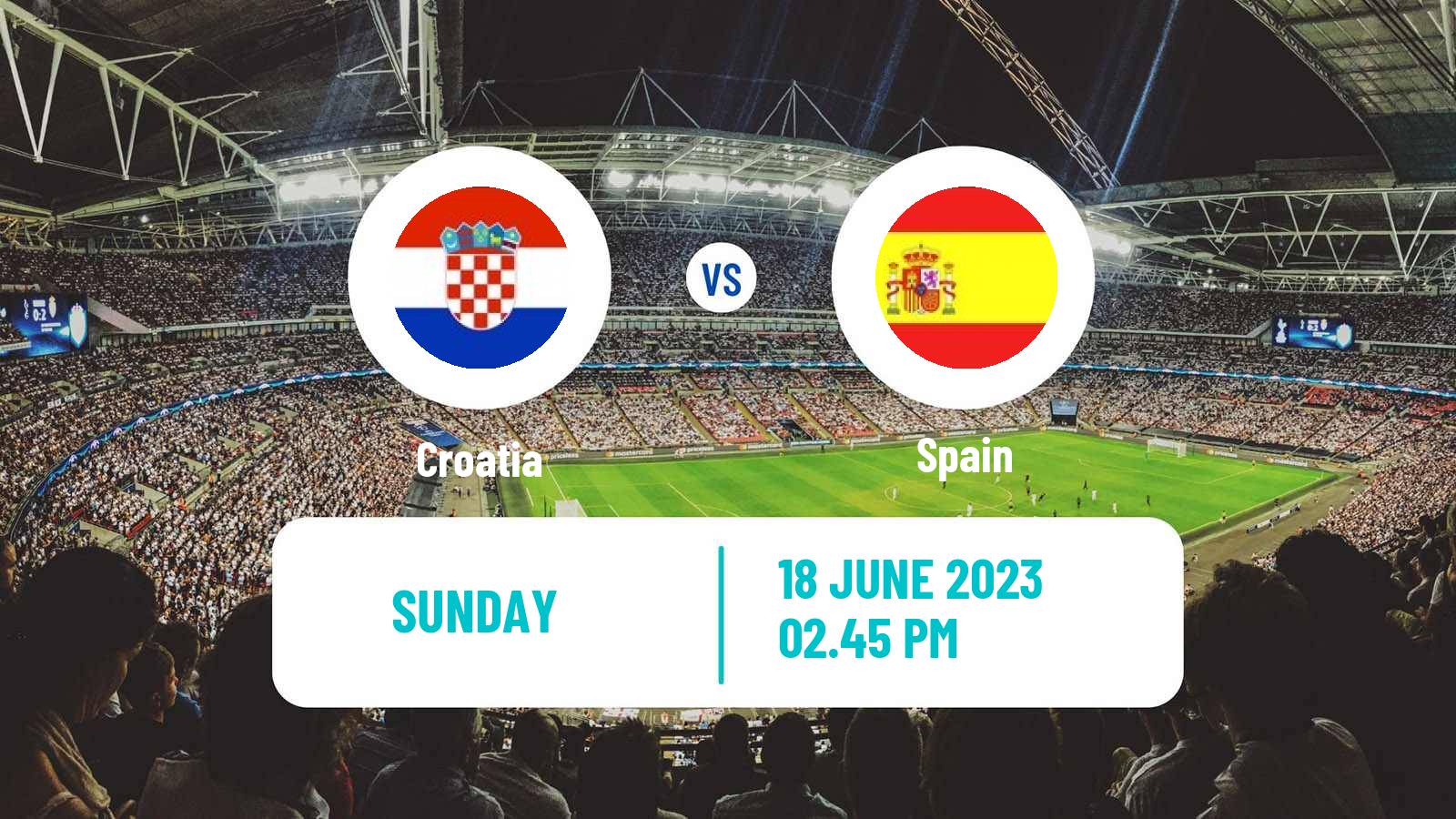 Soccer UEFA Nations League Croatia - Spain