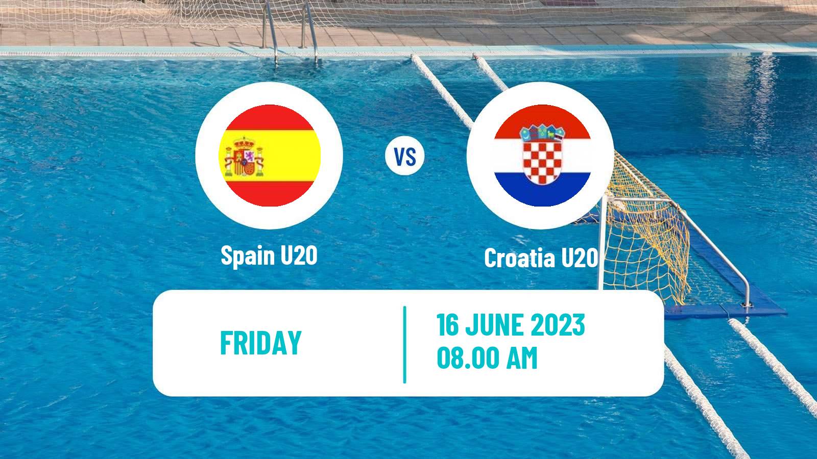 Water polo World Championship Water Polo U20 Spain U20 - Croatia U20