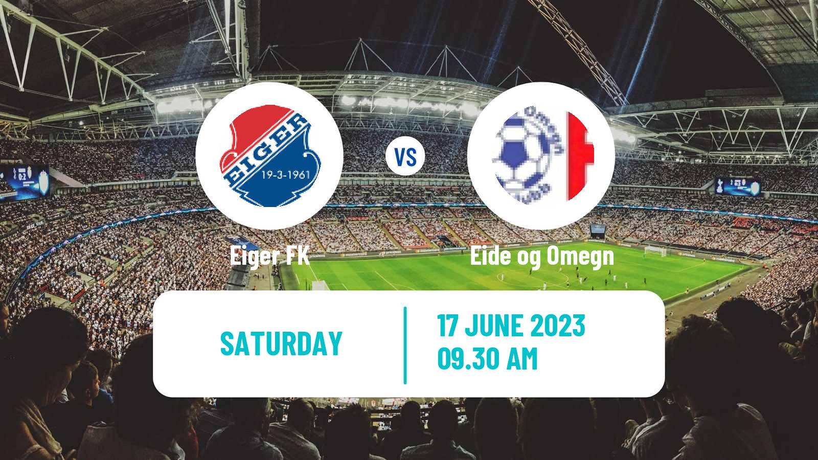 Soccer Norwegian Division 3 - Group 3 Eiger - Eide og Omegn