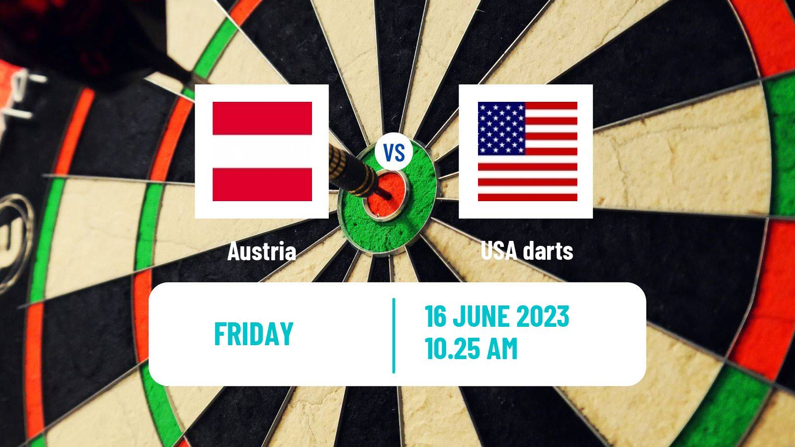 Darts World Cup Teams Austria - USA