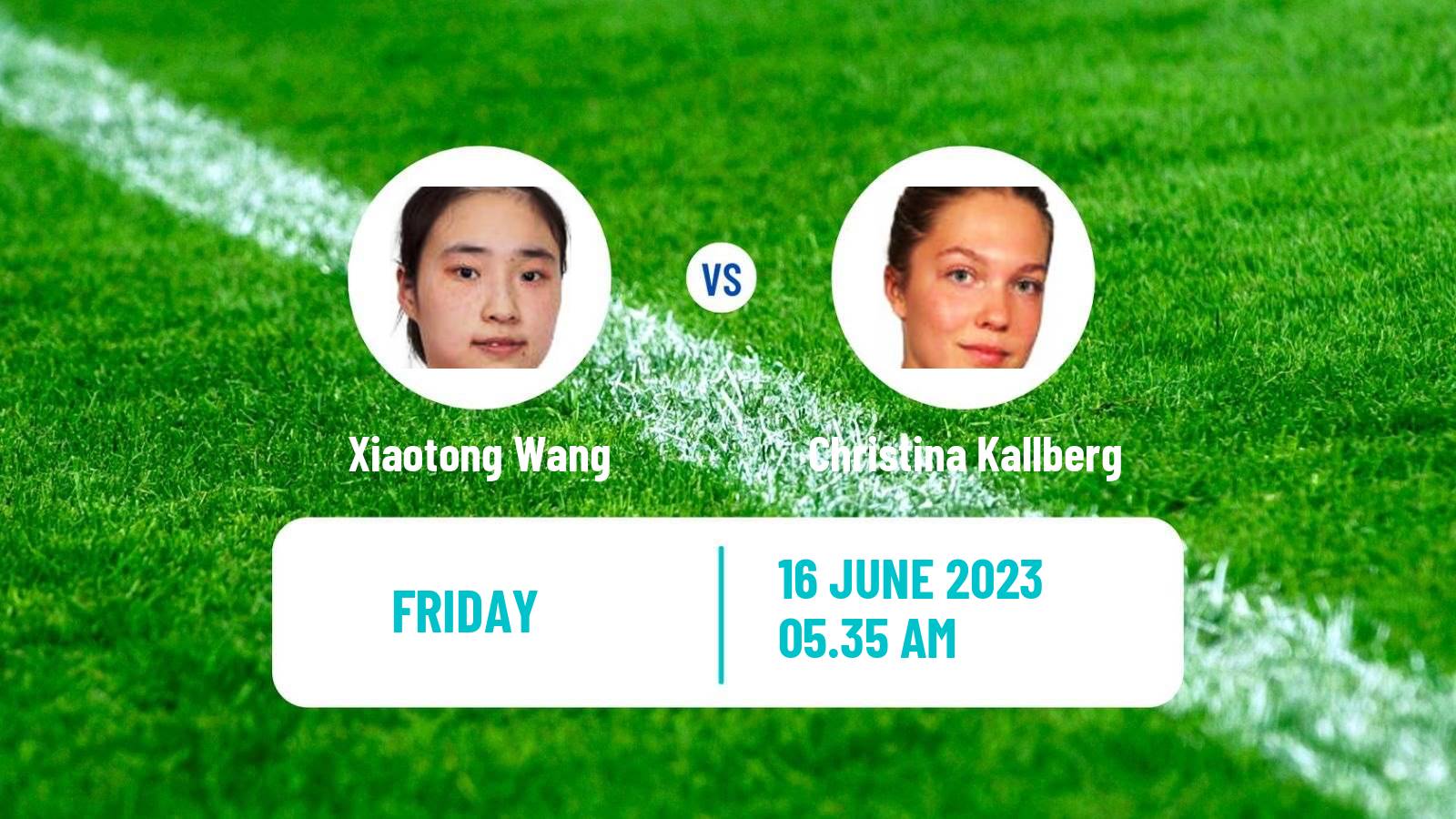 Table tennis Wtt Contender Lagos Women Xiaotong Wang - Christina Kallberg