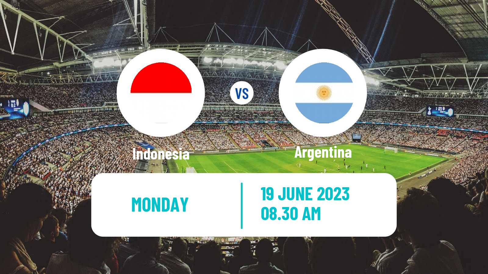 Soccer Friendly Indonesia - Argentina