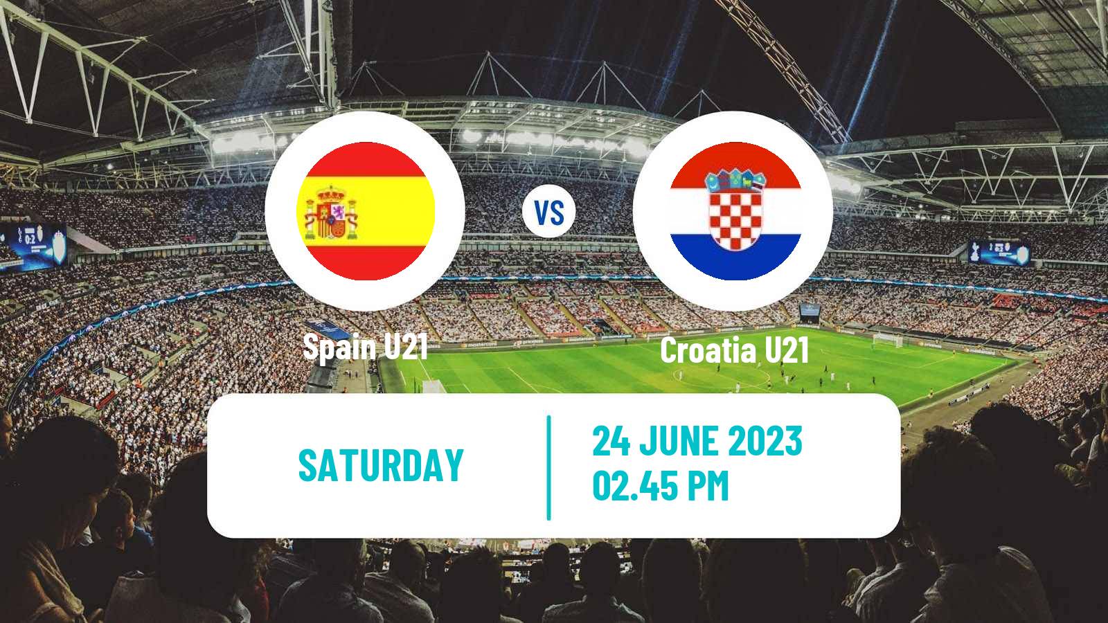 Soccer UEFA Euro U21 Spain U21 - Croatia U21