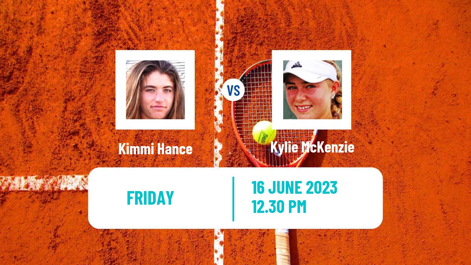 Tennis ITF W15 San Diego Ca 2 Women Kimmi Hance - Kylie McKenzie