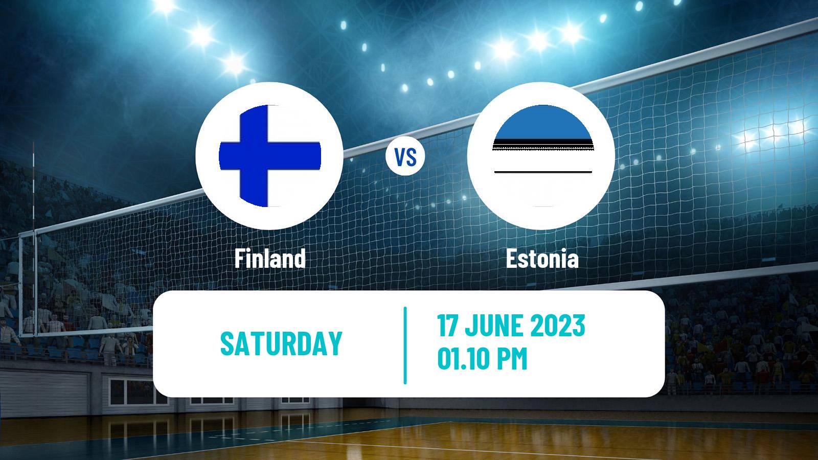 Volleyball Golden European League Volleyball Finland - Estonia