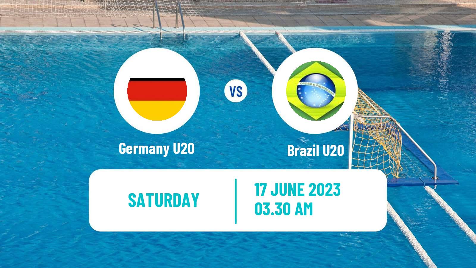 Water polo World Championship Water Polo U20 Germany U20 - Brazil U20