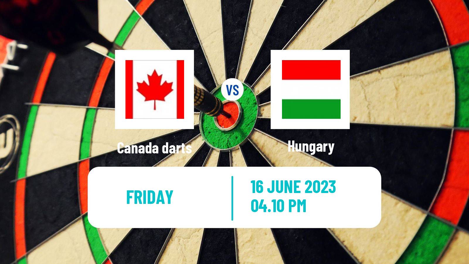Darts World Cup Teams Canada - Hungary