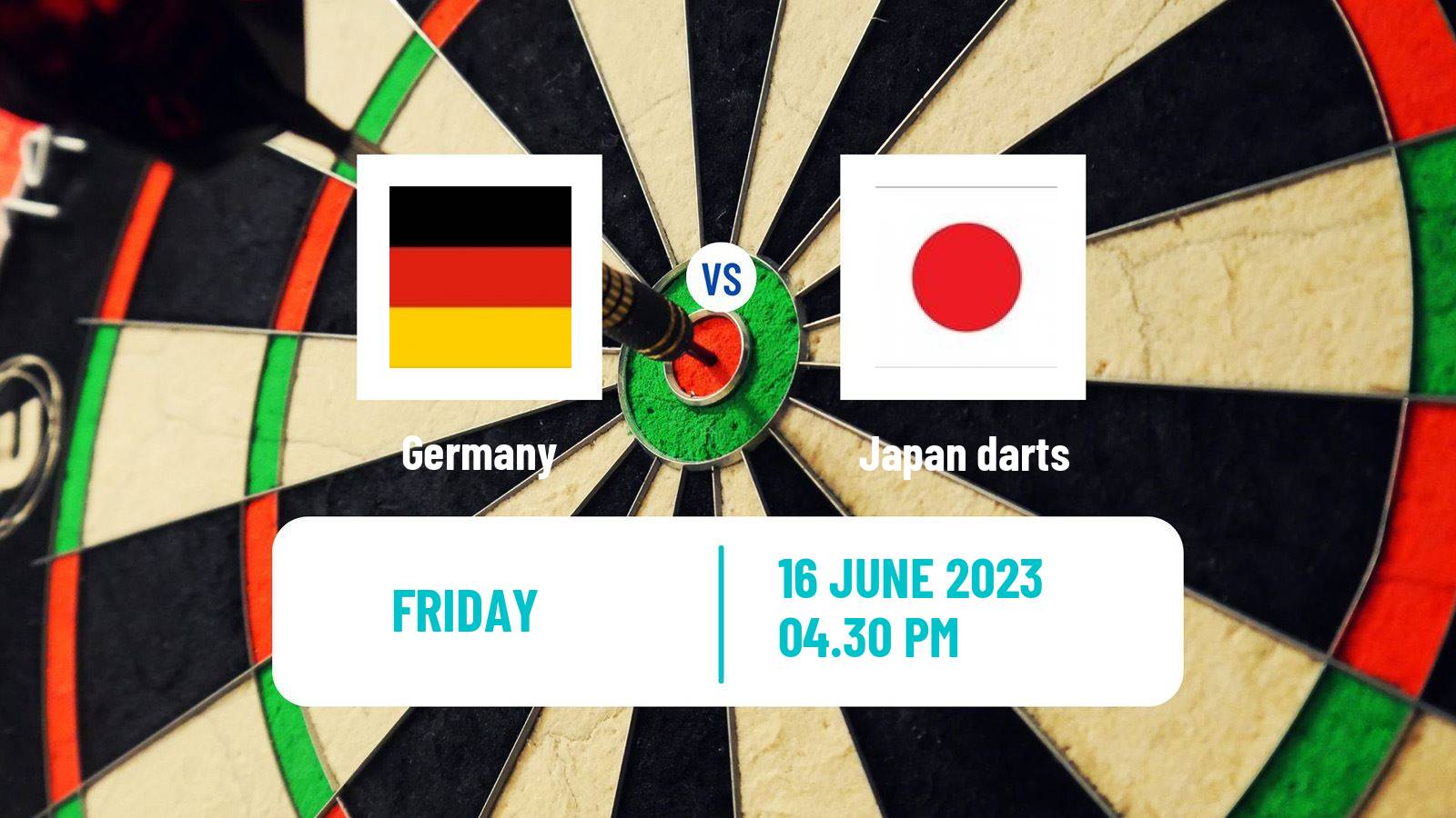Darts World Cup Teams Germany - Japan