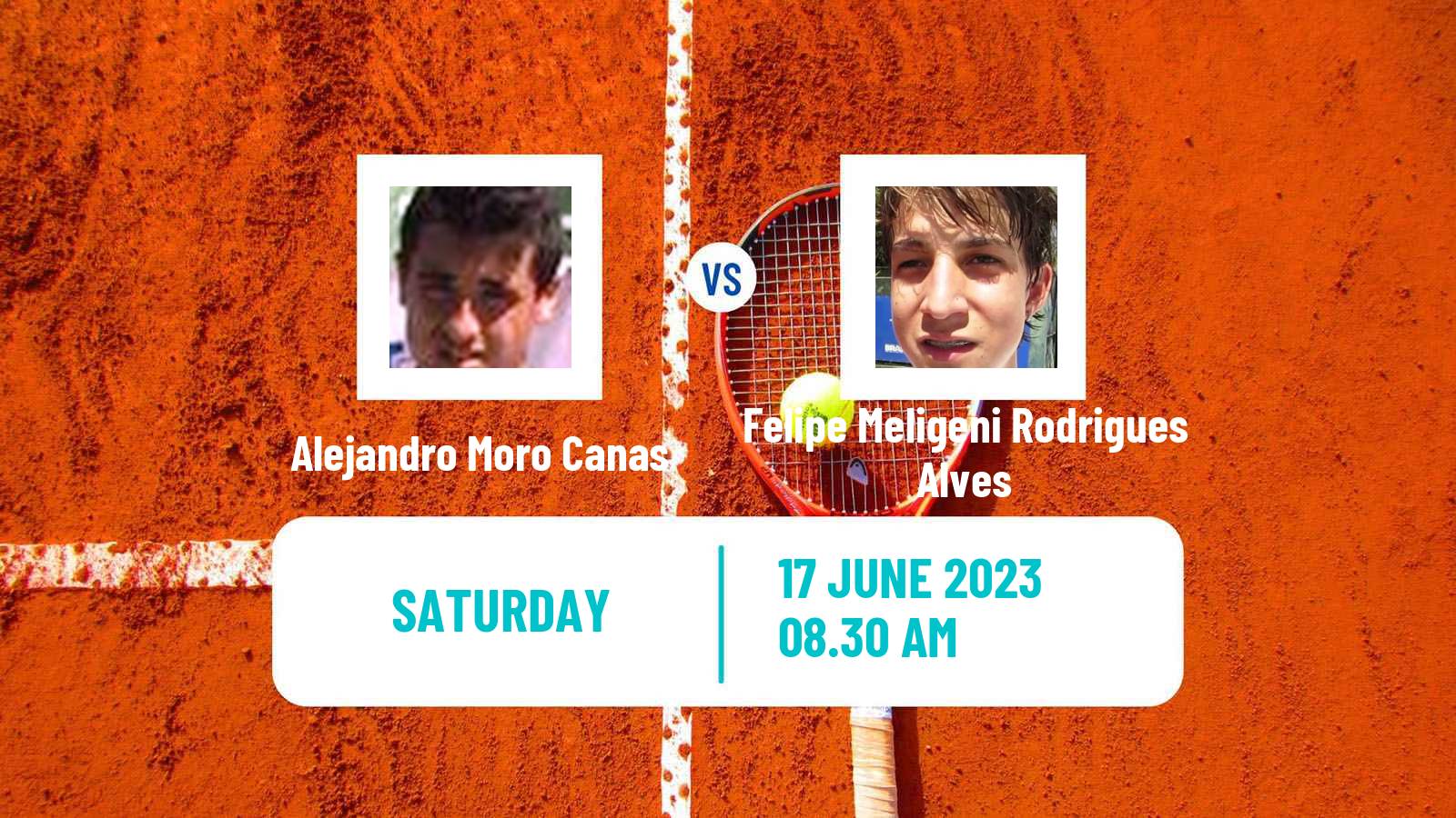 Tennis Lyon Challenger Men Alejandro Moro Canas - Felipe Meligeni Rodrigues Alves