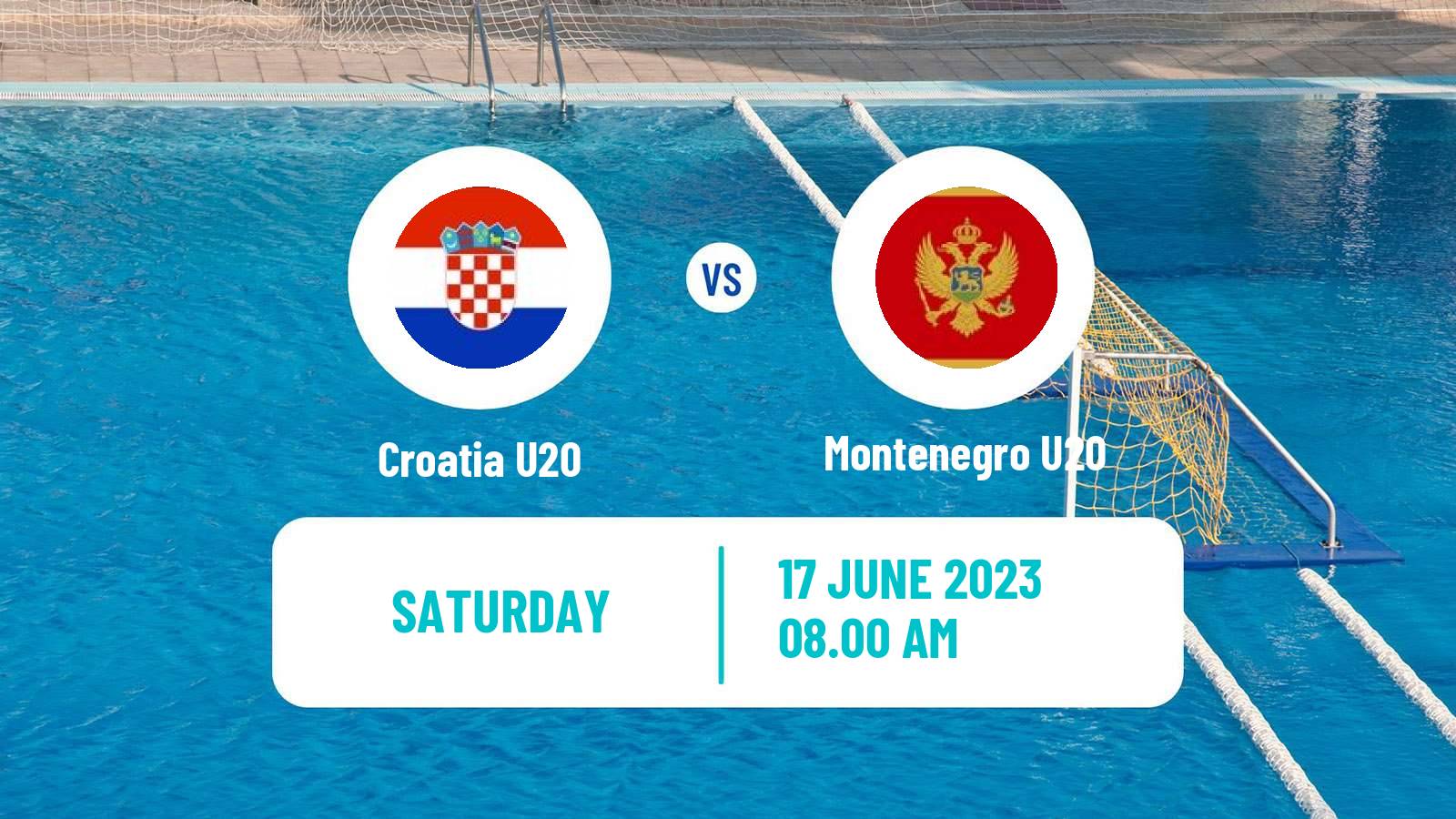 Water polo World Championship Water Polo U20 Croatia U20 - Montenegro U20