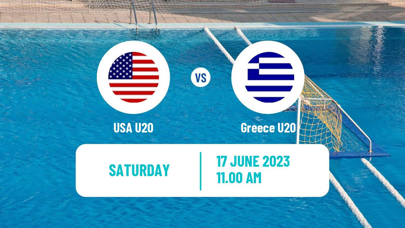 Water polo World Championship Water Polo U20 USA U20 - Greece U20