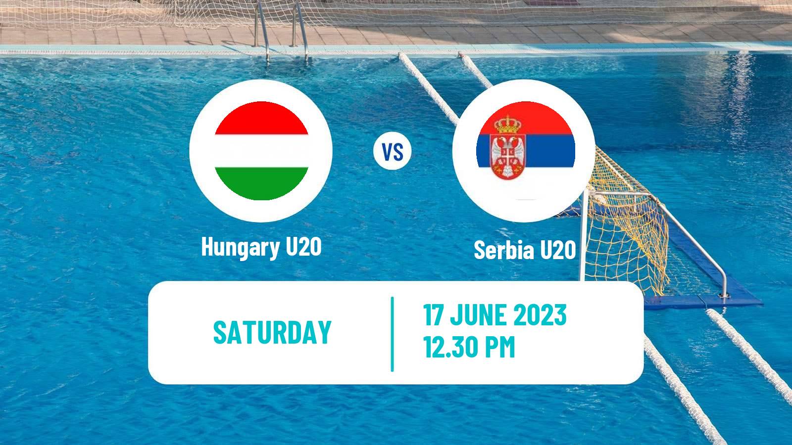 Water polo World Championship Water Polo U20 Hungary U20 - Serbia U20