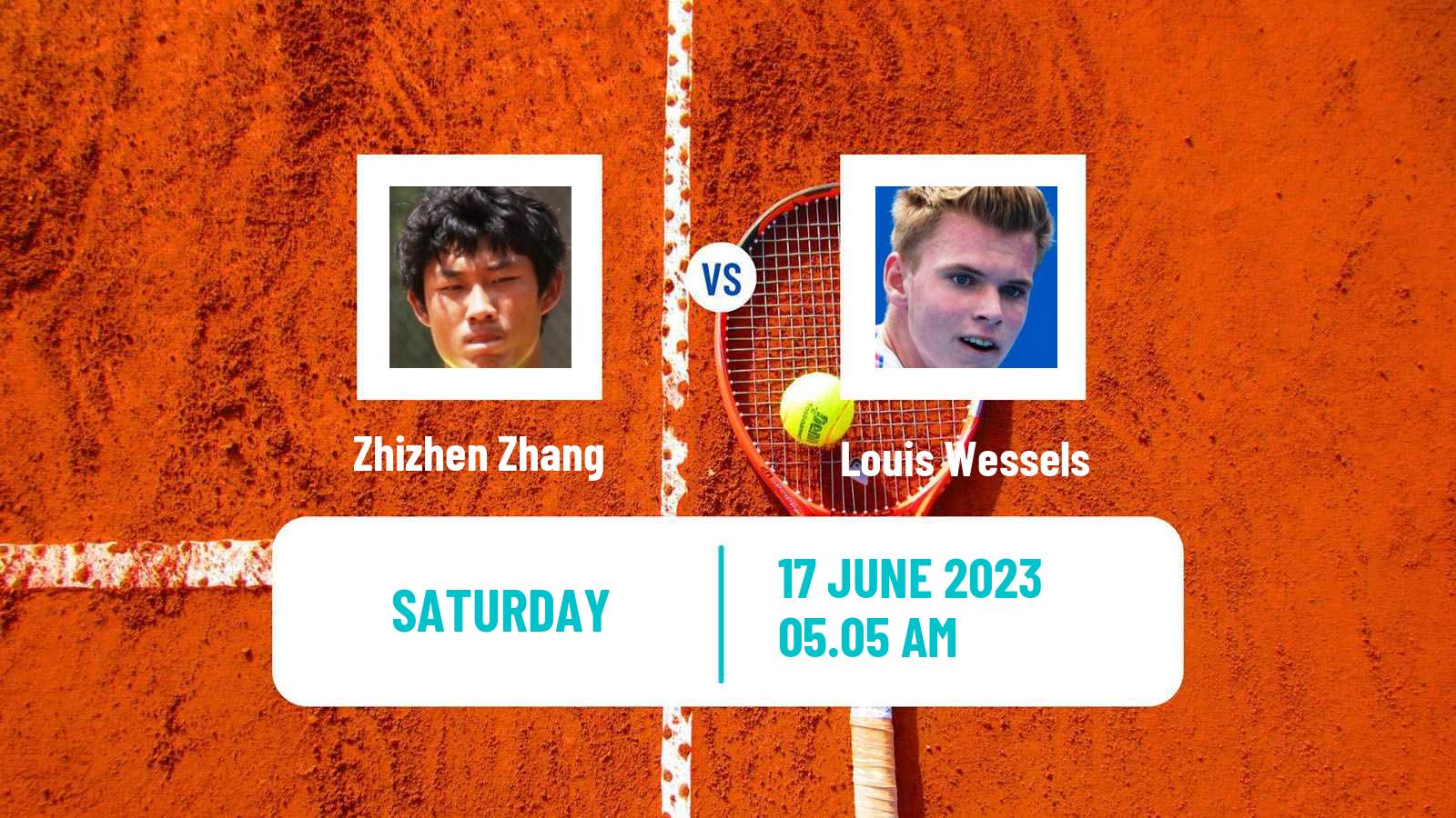 Tennis ATP Halle Zhizhen Zhang - Louis Wessels