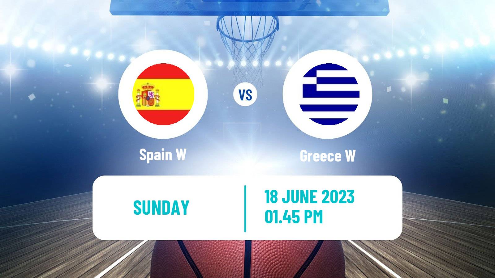 Basketball EuroBasket Women Spain W - Greece W