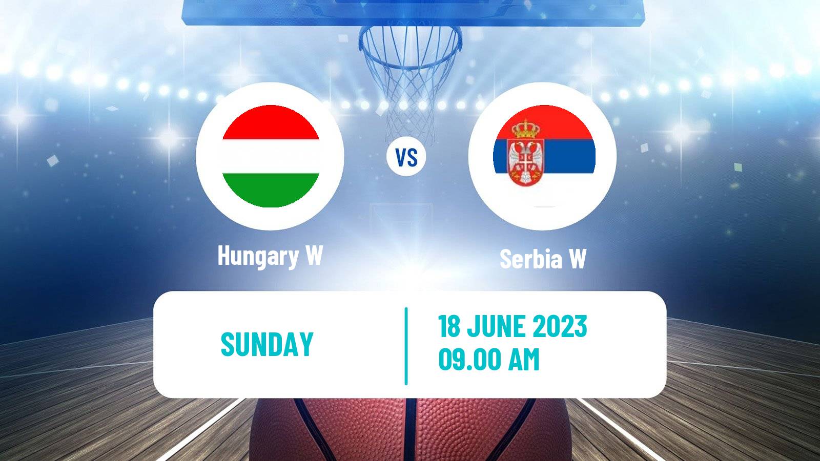 Basketball EuroBasket Women Hungary W - Serbia W