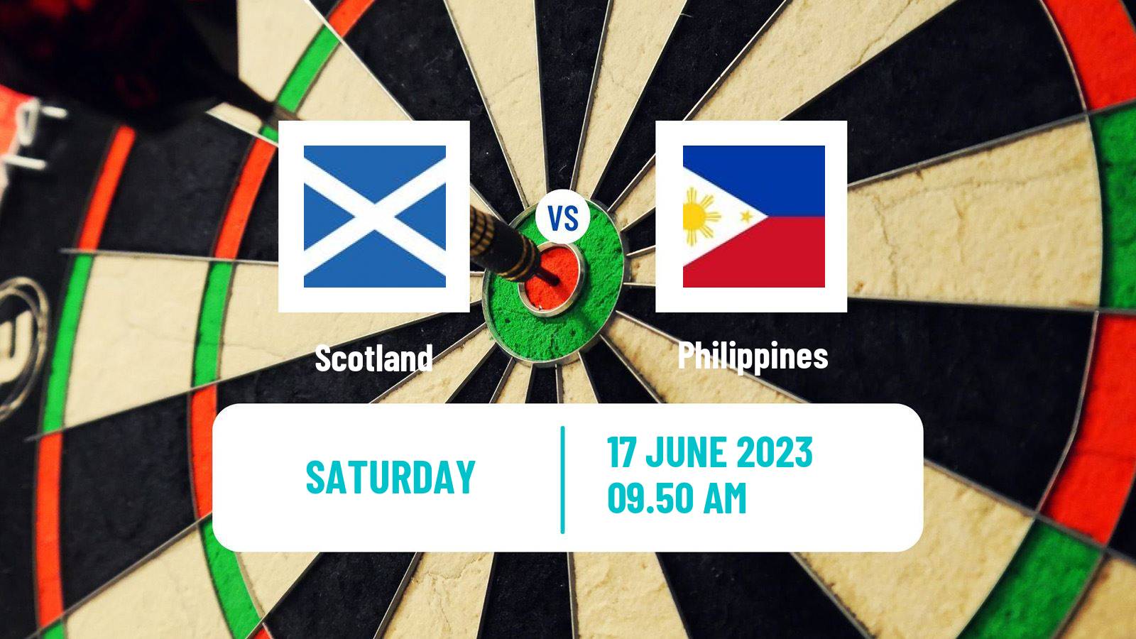 Darts World Cup Teams Scotland - Philippines