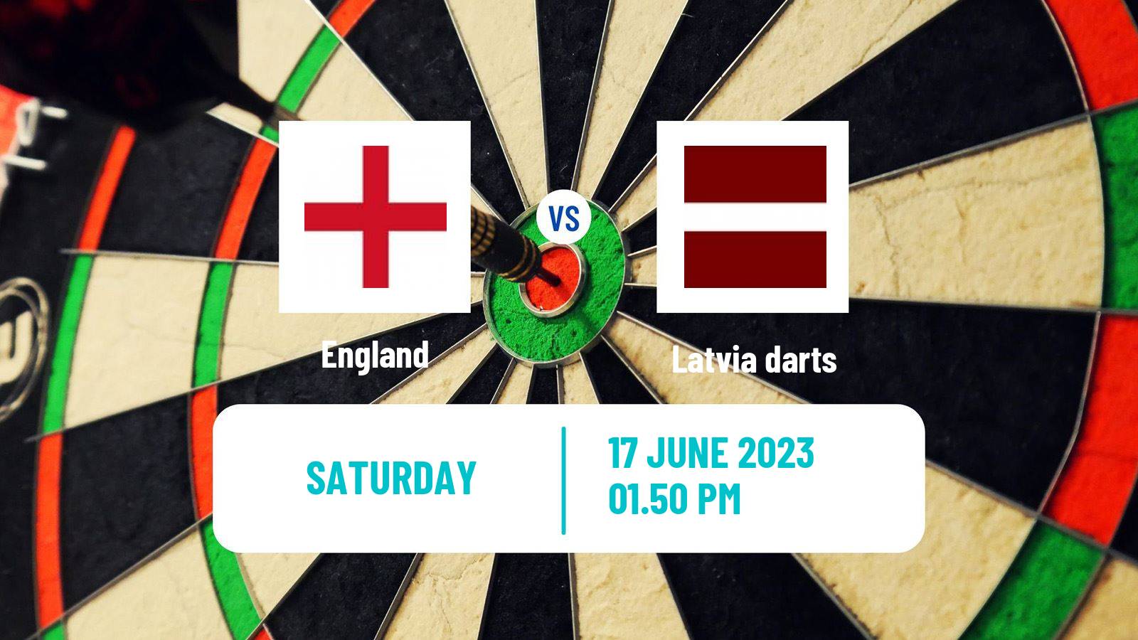 Darts World Cup Teams England - Latvia