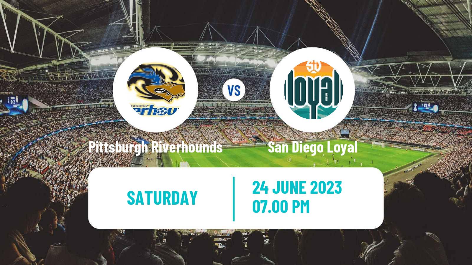 Soccer USL Championship Pittsburgh Riverhounds - San Diego Loyal