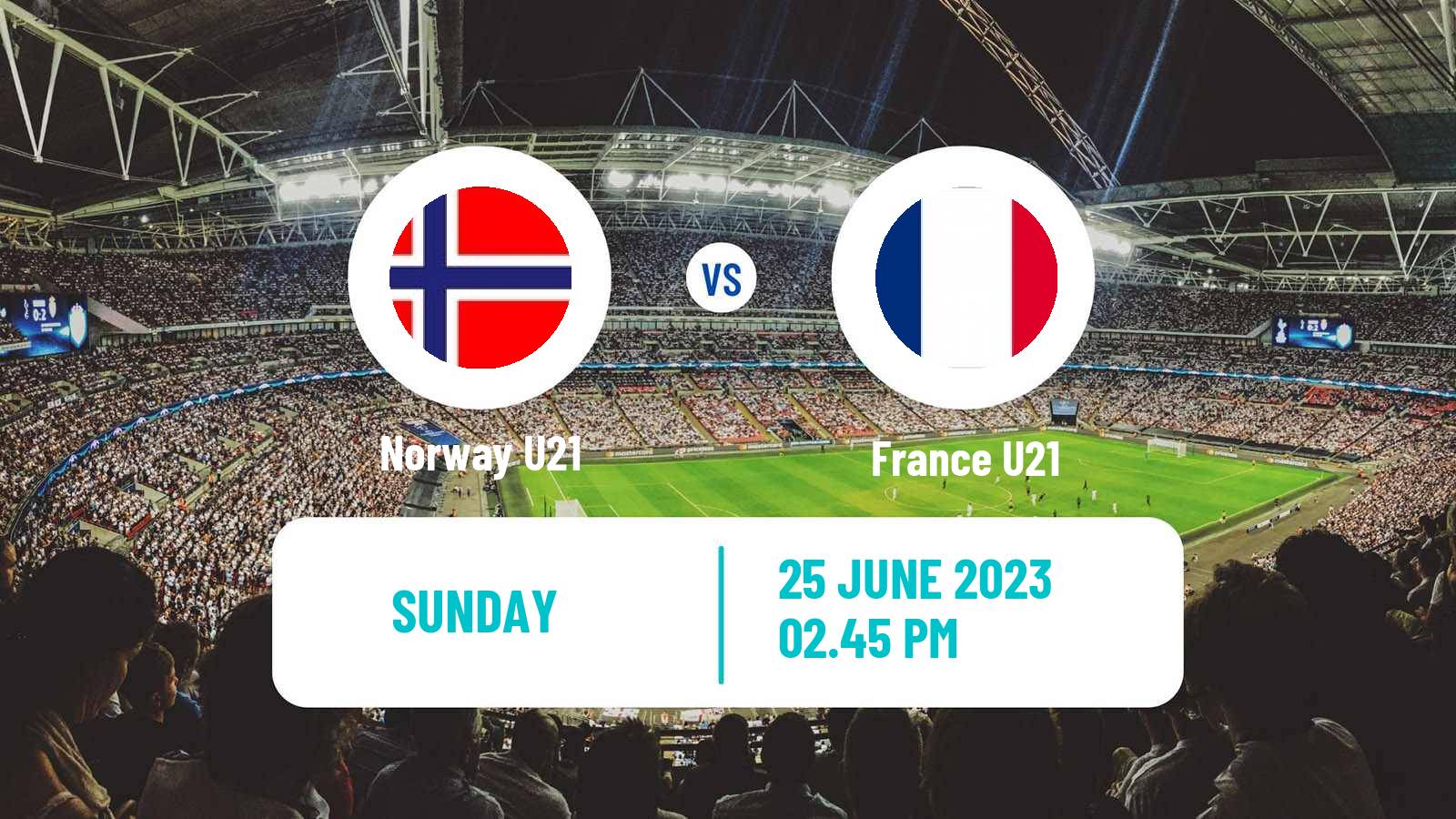 Soccer UEFA Euro U21 Norway U21 - France U21