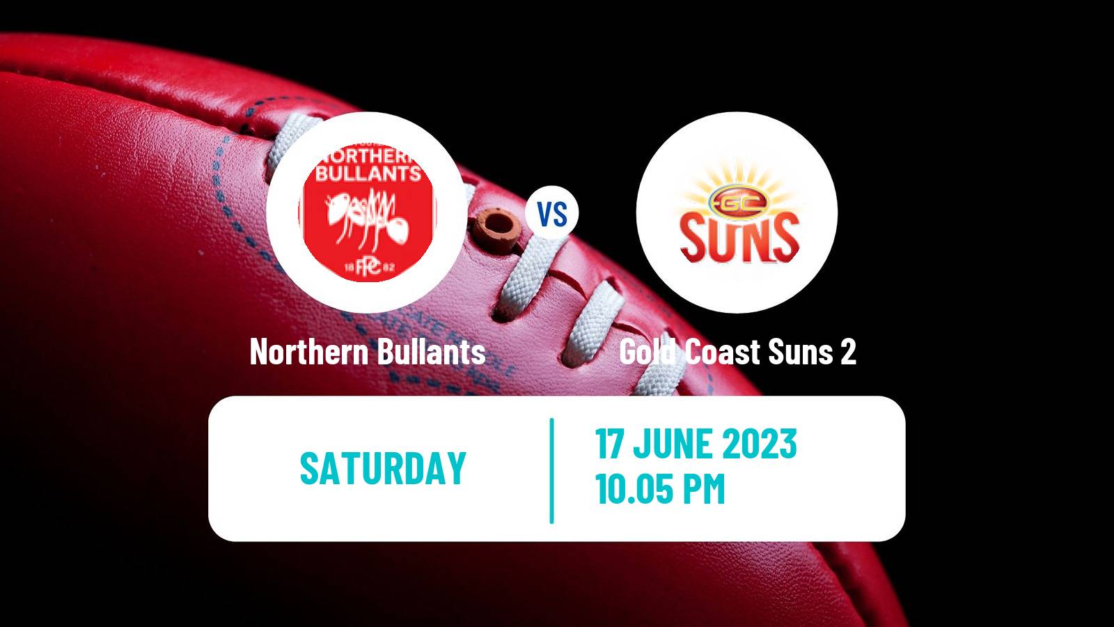 Aussie rules VFL Northern Bullants - Gold Coast Suns 2