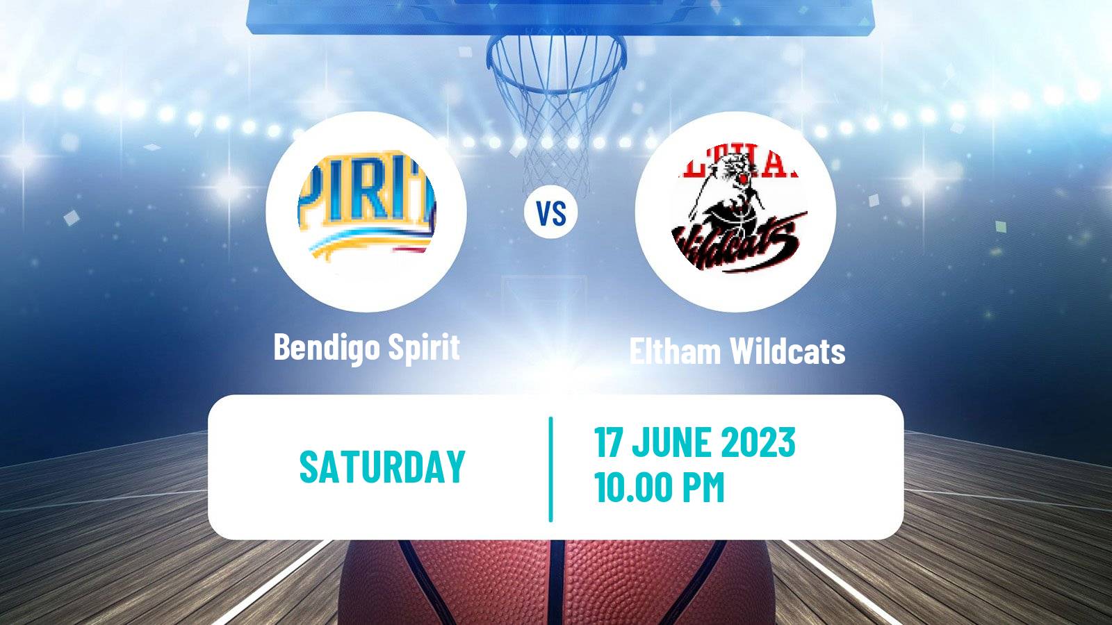 Basketball Australian NBL1 South Women Bendigo Spirit - Eltham Wildcats