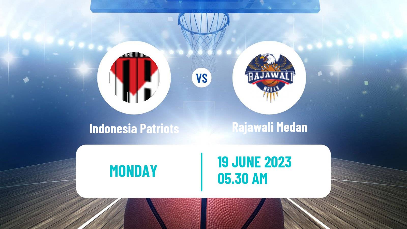 Basketball Indonesian IBL Indonesia Patriots - Rajawali Medan