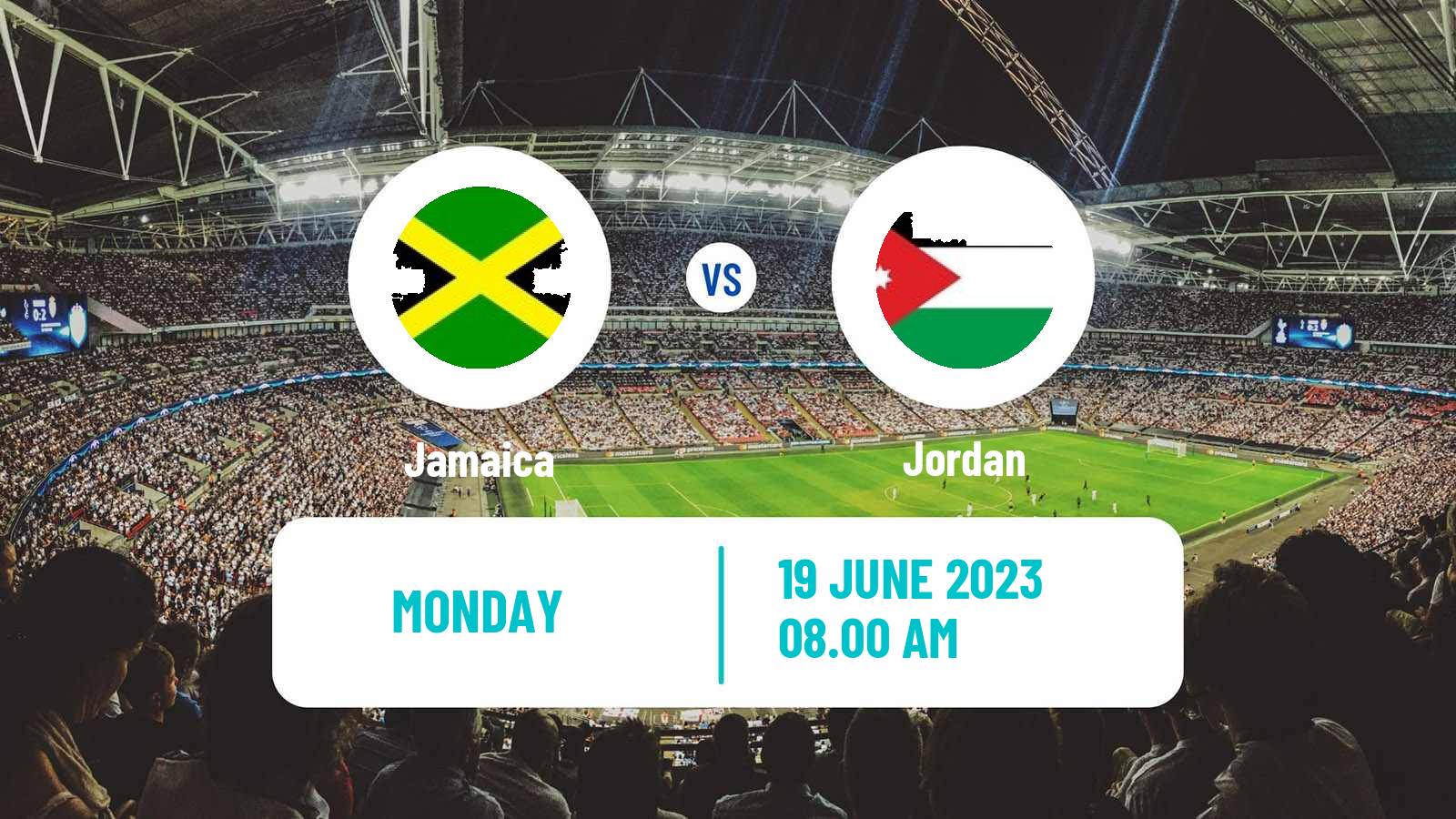 Soccer Friendly Jamaica - Jordan