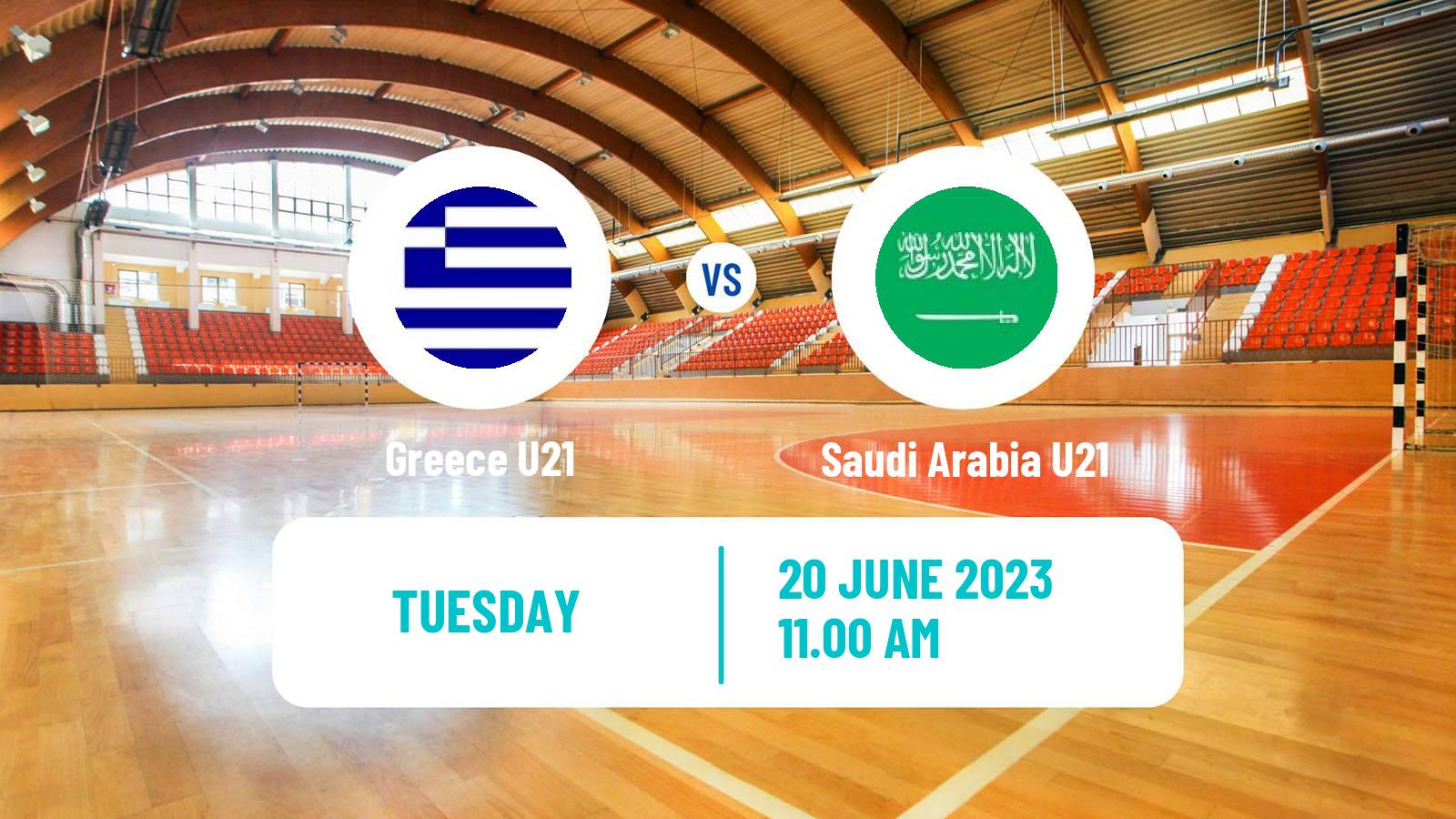 Handball World Championship U21 Handball Greece U21 - Saudi Arabia U21