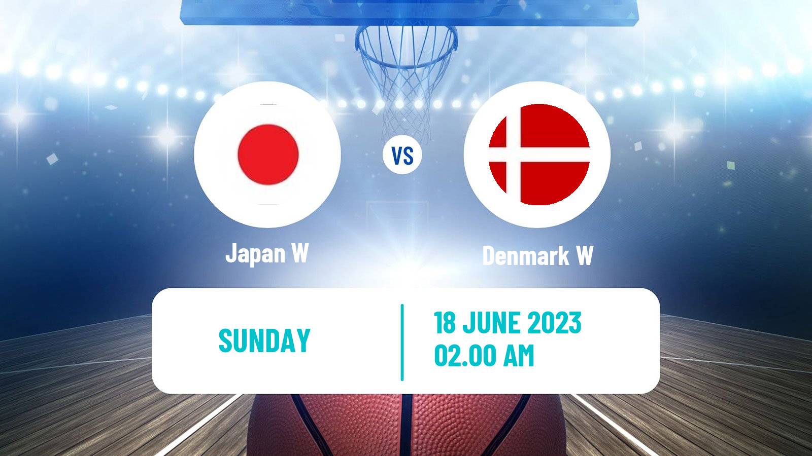Basketball Friendly International Basketball Women Japan W - Denmark W