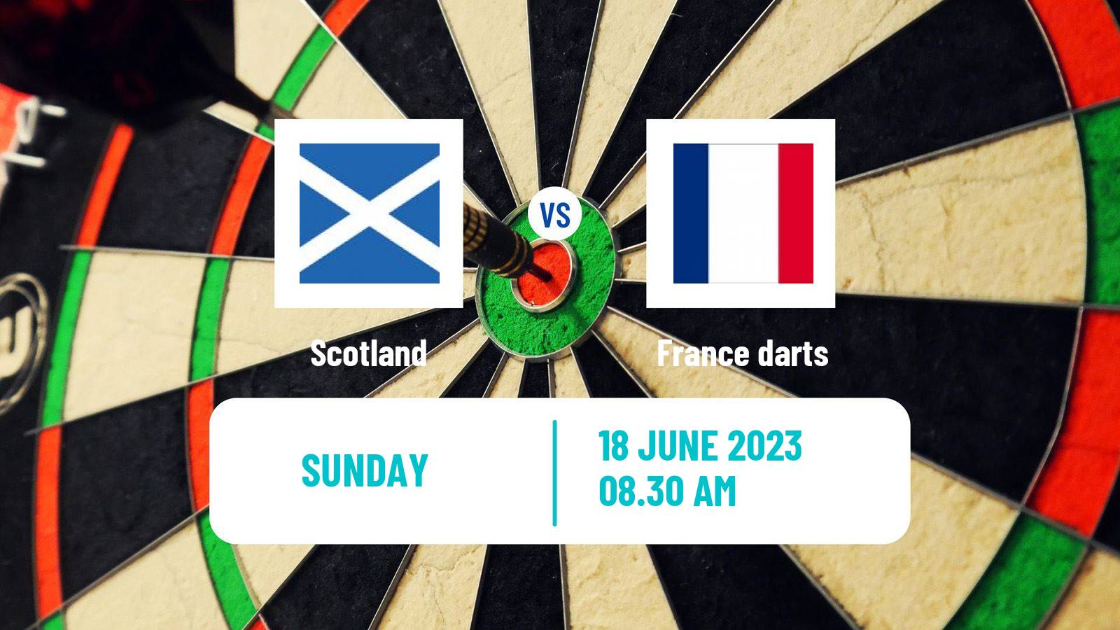 Darts World Cup Teams Scotland - France