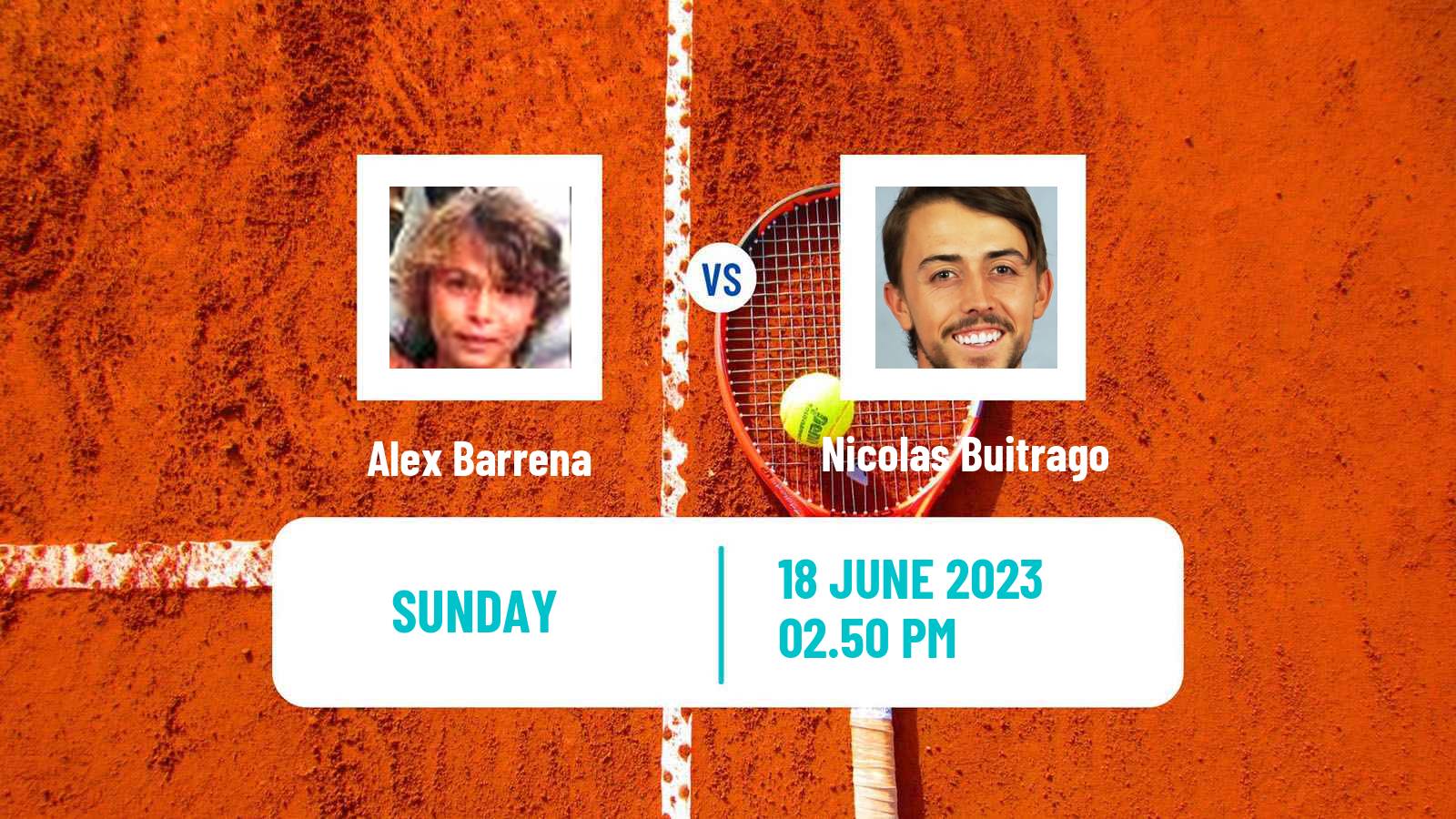 Tennis Cali Challenger Men Alex Barrena - Nicolas Buitrago