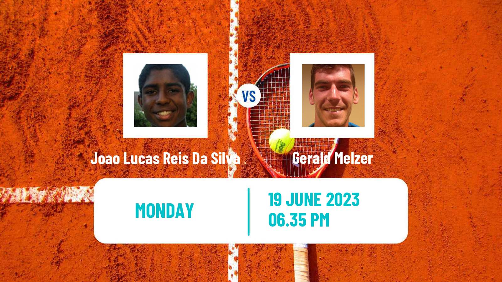 Tennis Cali Challenger Men Joao Lucas Reis Da Silva - Gerald Melzer