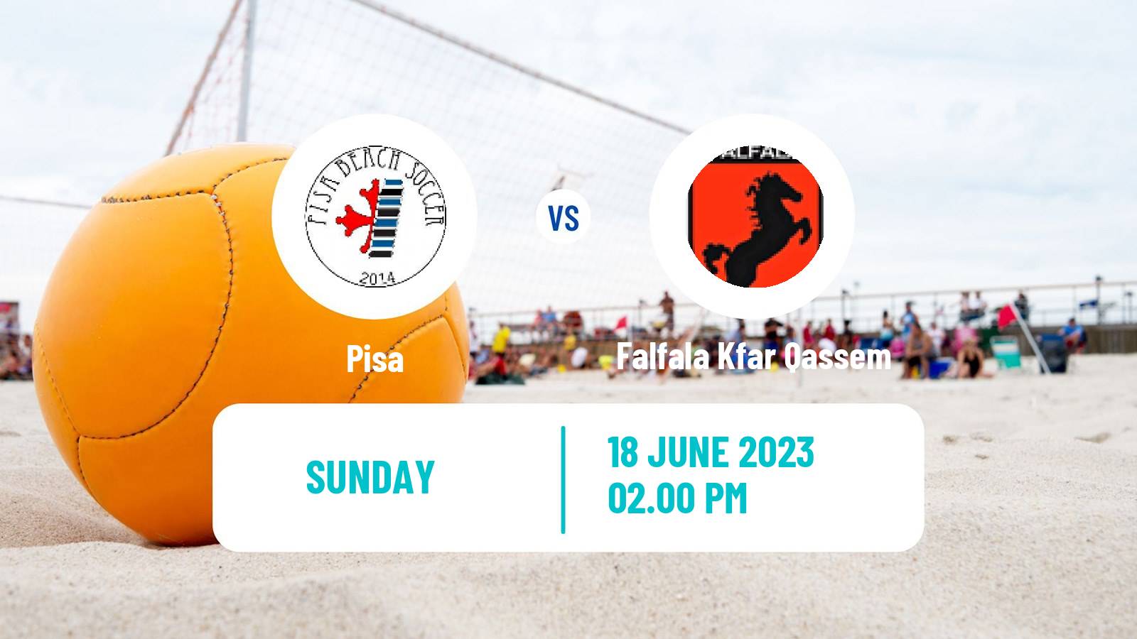 Beach soccer Euro Winners Cup Pisa - Falfala Kfar Qassem