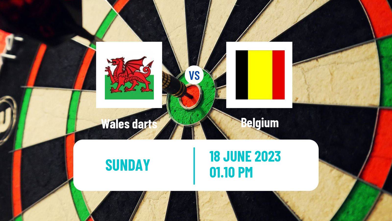Darts World Cup Teams Wales - Belgium