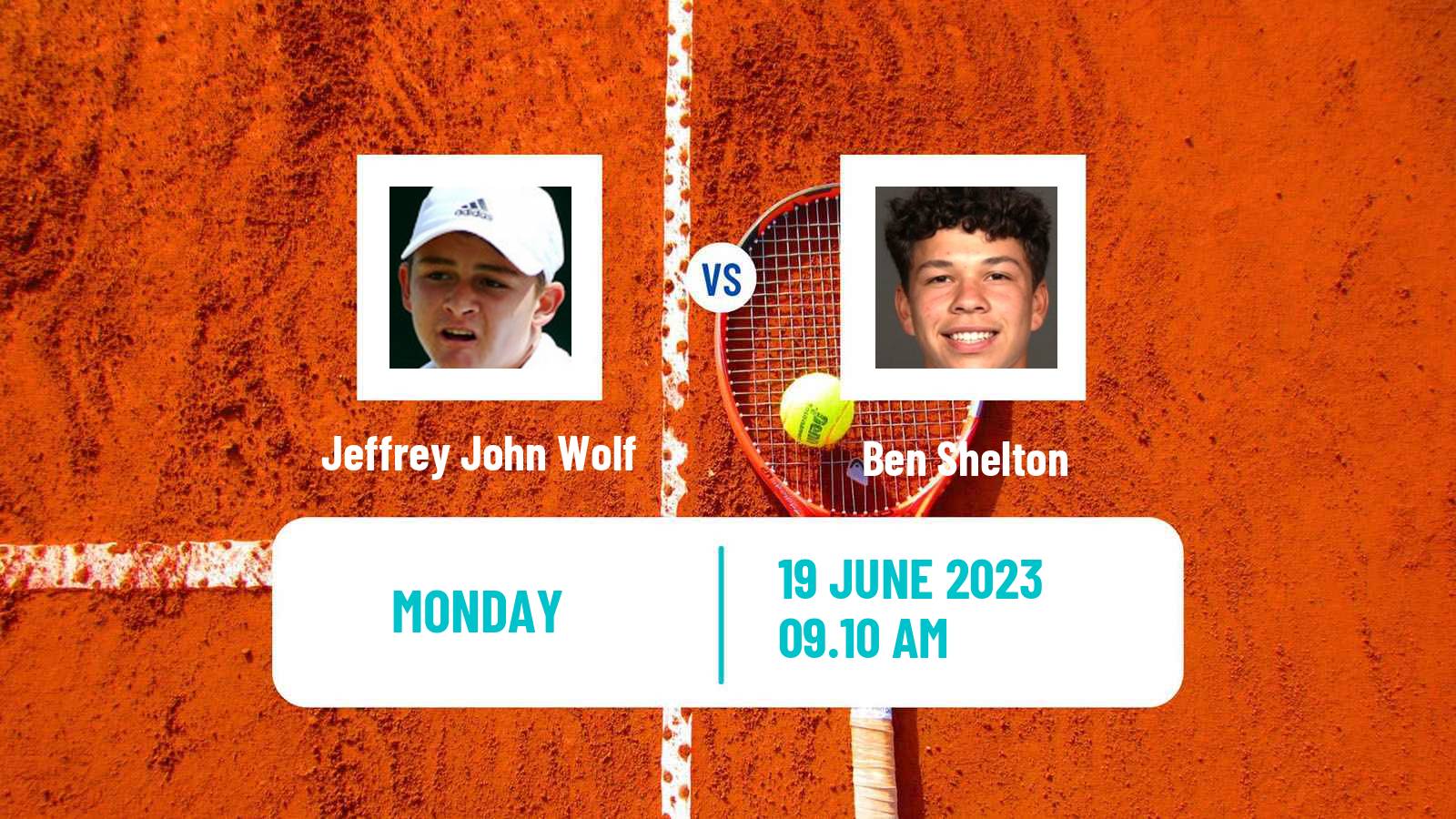 Tennis ATP London Jeffrey John Wolf - Ben Shelton