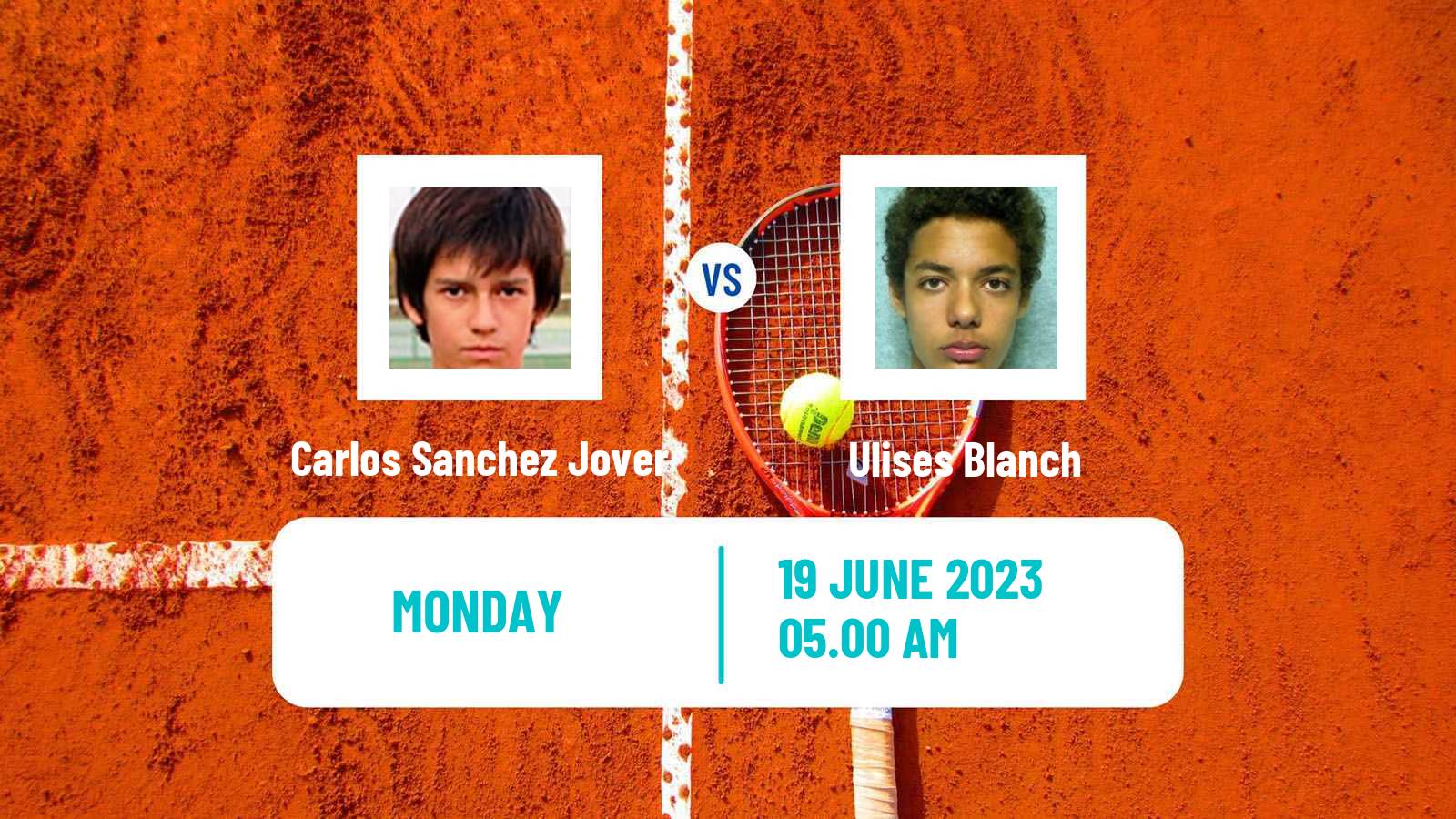 Tennis Poznan Challenger Men Carlos Sanchez Jover - Ulises Blanch
