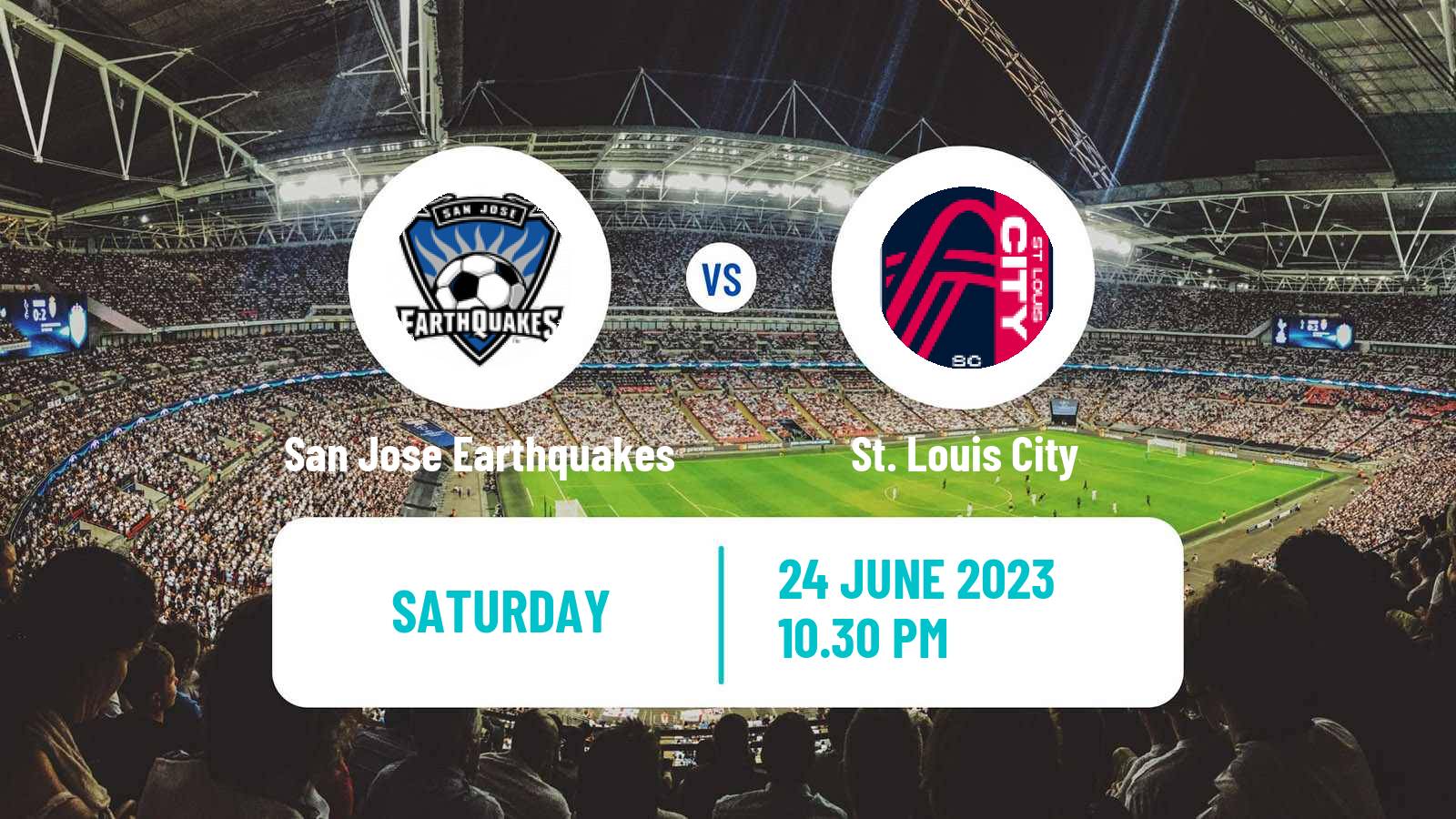 Soccer MLS San Jose Earthquakes - St. Louis City