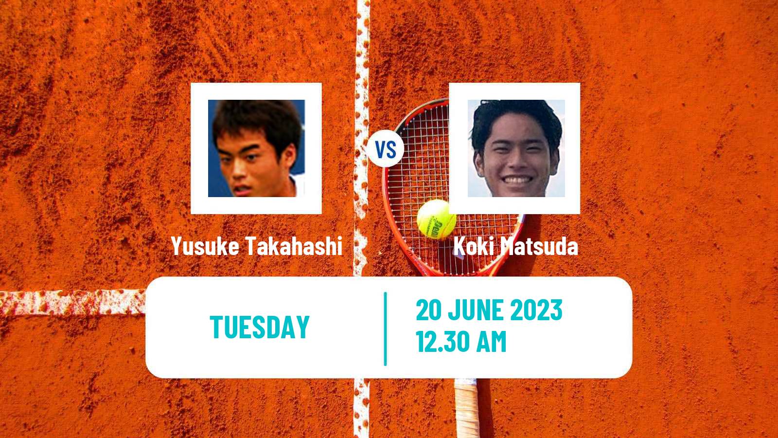 Tennis ITF M15 Jakarta 4 Men Yusuke Takahashi - Koki Matsuda
