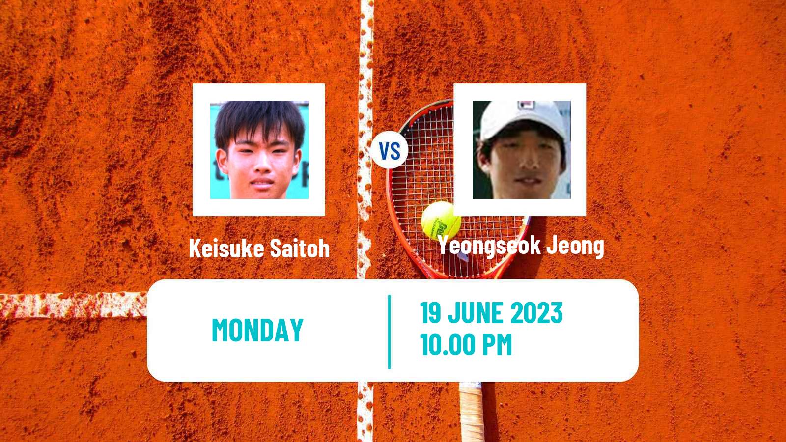 Tennis ITF M25 Anseong Men Keisuke Saitoh - Yeongseok Jeong