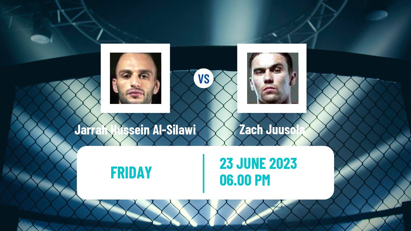 MMA Welterweight Pfl Men Jarrah Hussein Al-Silawi - Zach Juusola