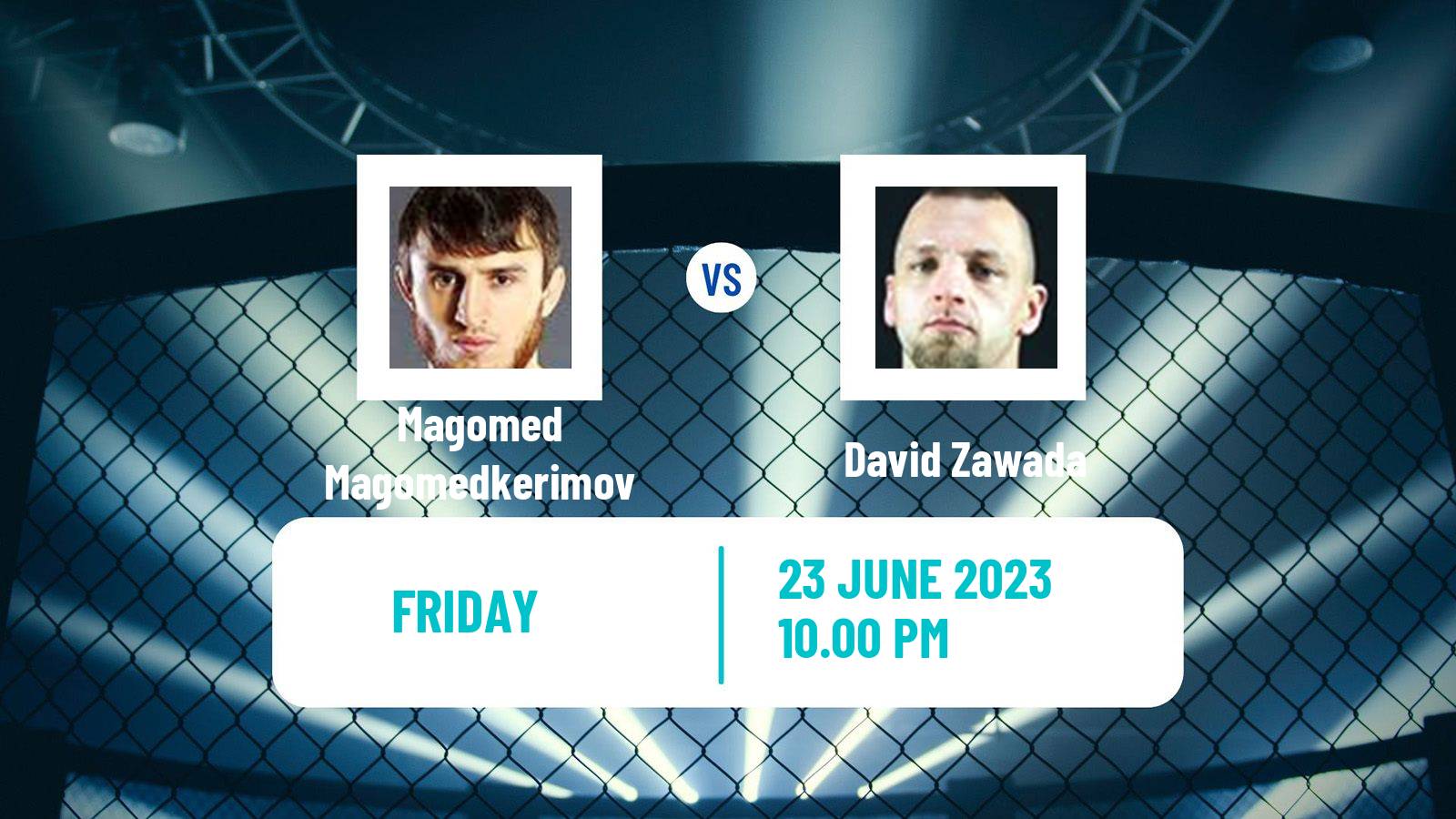 MMA Welterweight Pfl Men Magomed Magomedkerimov - David Zawada