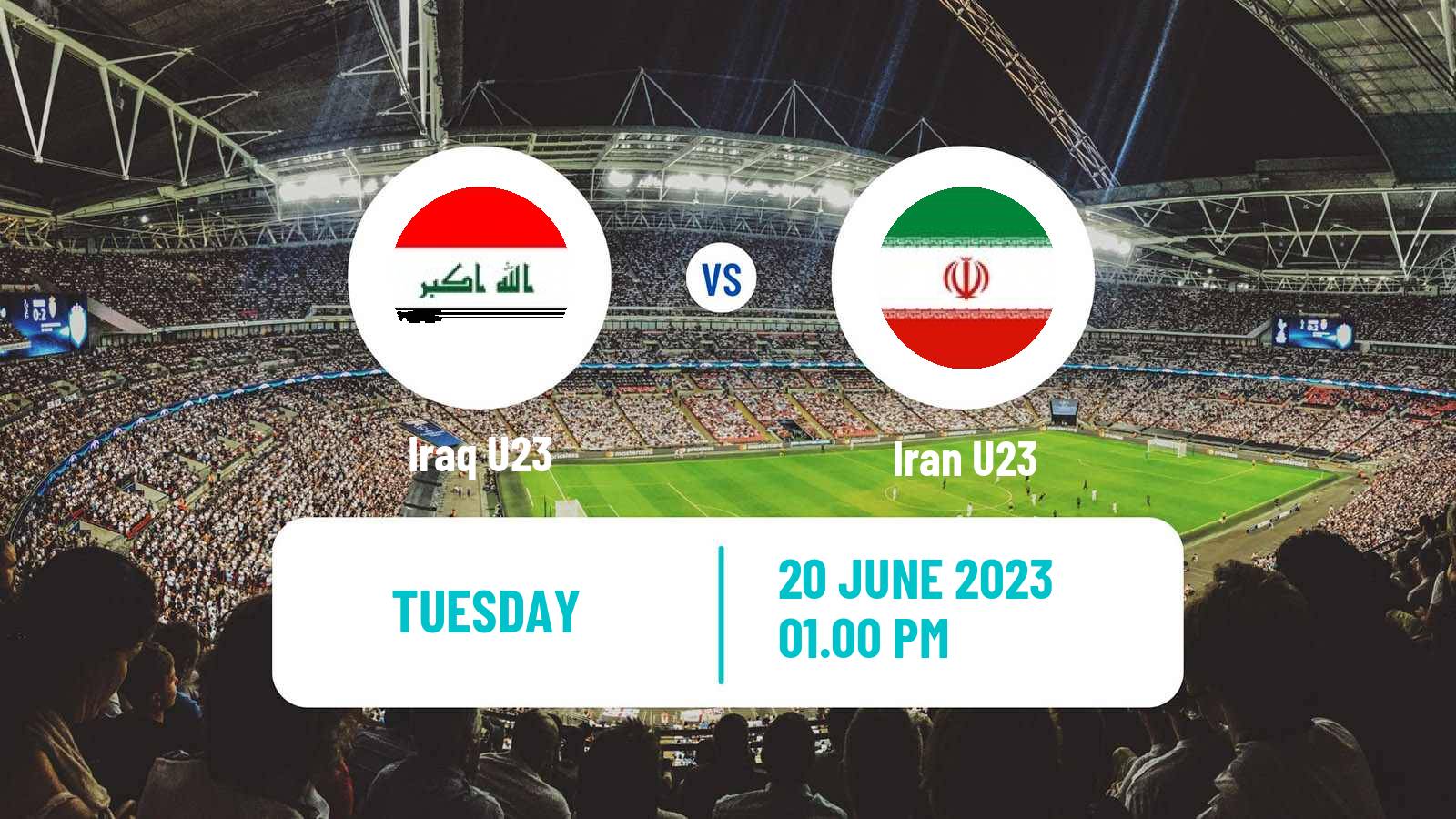 Soccer Friendly Iraq U23 - Iran U23